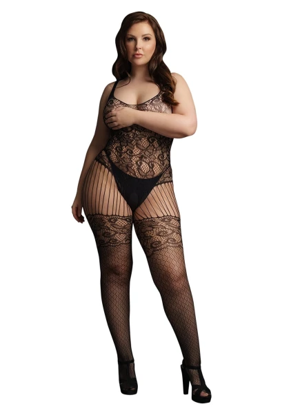 Josephine Cutout Molded Leopard Print Chemise with G-string — image 8 of 25