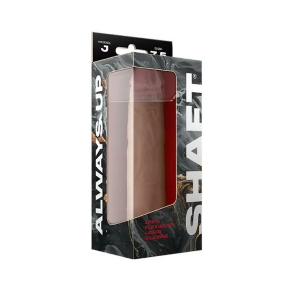 Shaft Model J Liquid Silicone Dong 7.5 In. Pine
