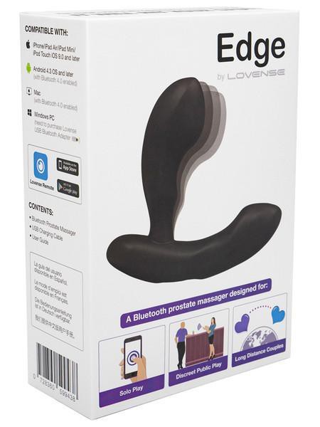 Lovense Edge App Controlled Rechargeable Prostate Massager