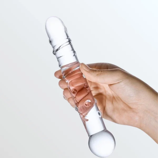 Glas Callisto Clear Glass Dildo