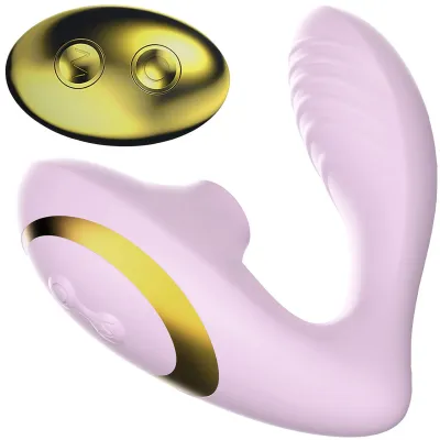 Tracy s Dog OG PRO 2 Clitoral Sucking Vibrator With Pleasure Air G Spot Vibration Remote Light Purple