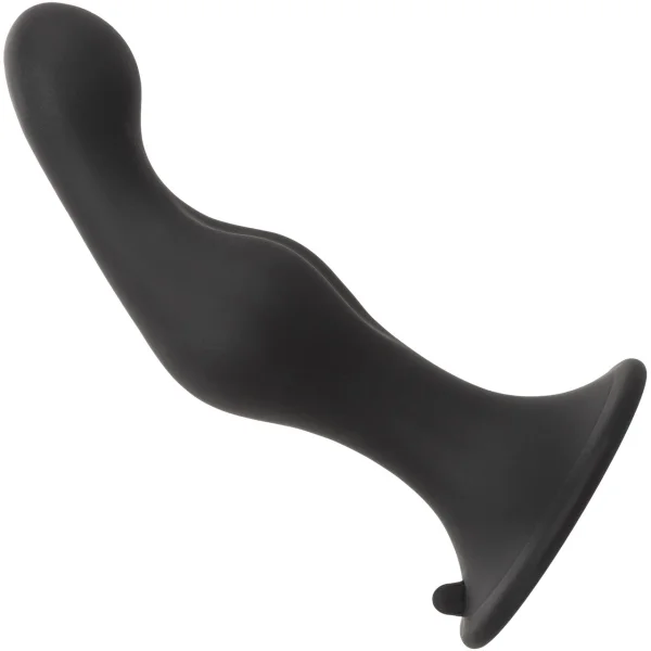 Silicone Anal Ripple 3 Piece Butt Plug Kit By CalExotics - Black