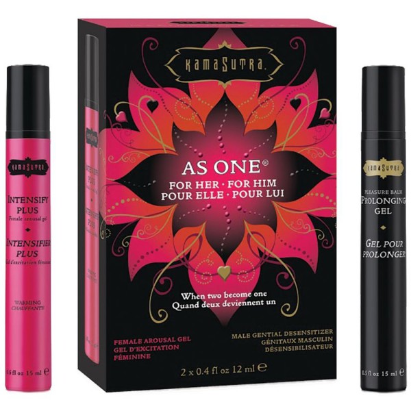 Kama Sutra Bundle - As One For Her/ For Him 2-Pack