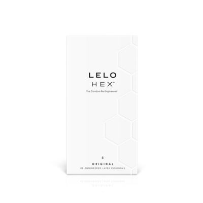 LELO HEX Condoms Original 6 Pieces