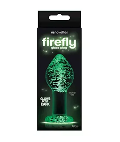 Firefly Glass Plug Large - Clear - Large — image 2 of 2