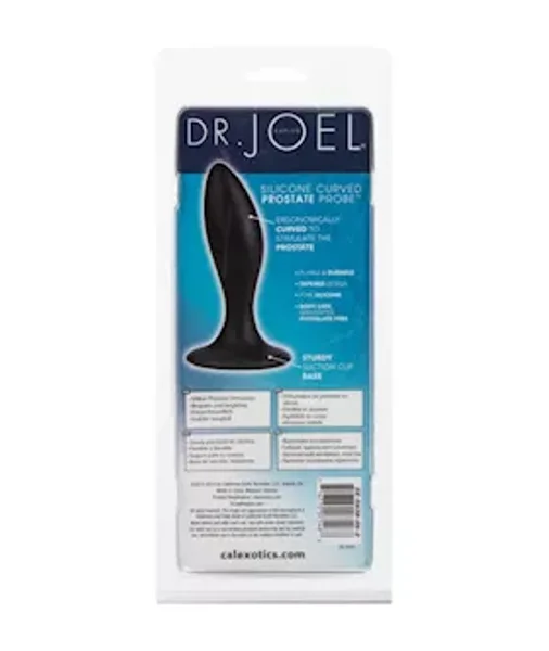 Dr. Joel Kaplan Silicone Curved Prostate Probe - Black - 4 Inch — image 12 of 12