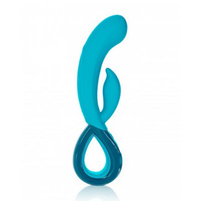 Leia Rechargeable Dual Action Wand Blue 5 25 Inch