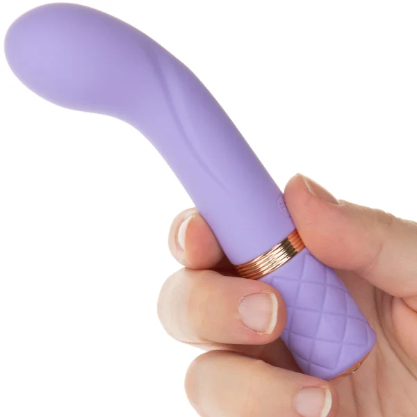 Pillow Talk Racy Special Edition Silicone Waterproof G-Spot Vibrator - Purple & Rose Gold
