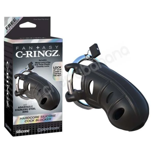 Fantasy C-Ringz - Hardcore Silicone Cock Blocker