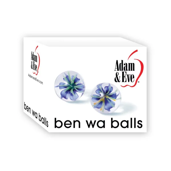 Adam & Eve Glass Ben Wa Balls