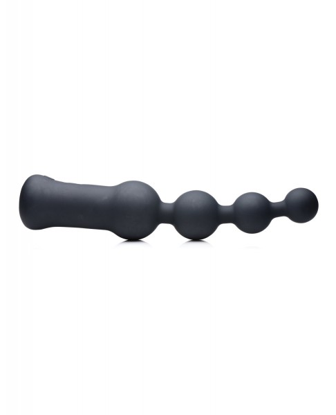 Master Series Deluxe Voodoo Beads 10x Silicone Anal Beads Vibrator — image 2 of 9
