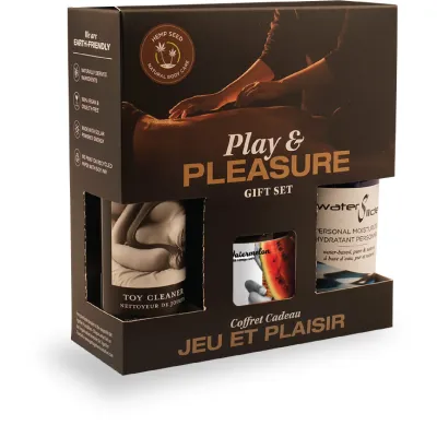 Hemp Seed by Night Play and Pleasure Gift Set Pleasure Gift Set Watermelon