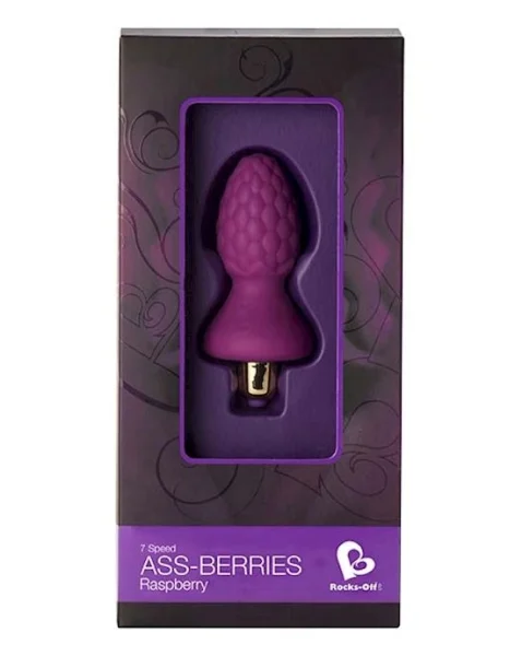 Assberries Raspberry - Purple - 3.7 Inch
