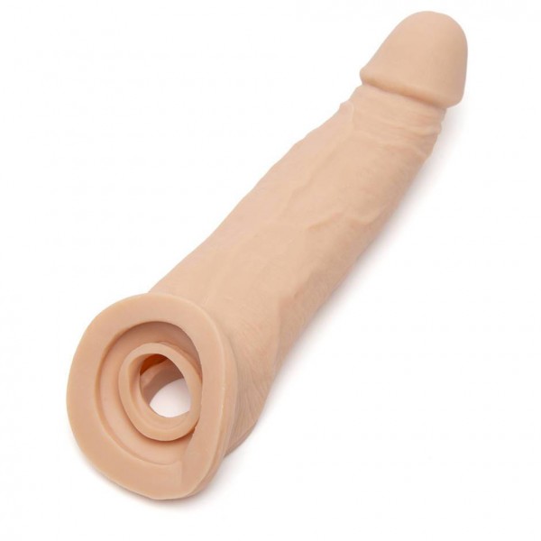 RealRock Real Feel 3 Extra Inches Penis Extender with Ball Loop