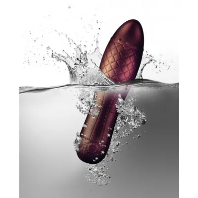 Dr Rocco s Zeppelina Metallic Silicone Vibrator