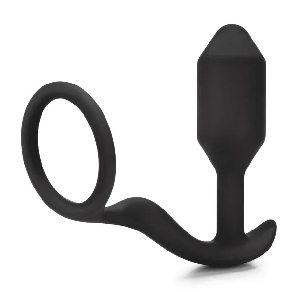 b-Vibe Snug and Tug Ring and Weighted Butt Plug — image 5 of 11