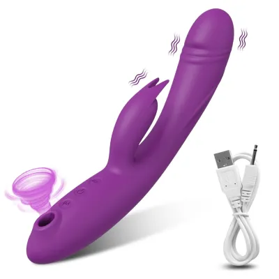 Please Divinity Reversible Rabbit Suction Vibe