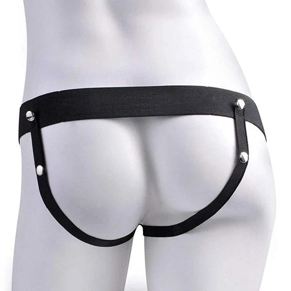 Fetish Fantasy 6 in. Hollow Rechargeable Strap-On with Remote