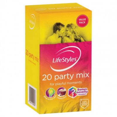 Ansell Lifestyles Assorted Condoms 24 Pack