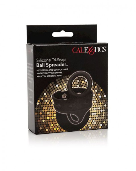 Silicone tri-snap ball spreader