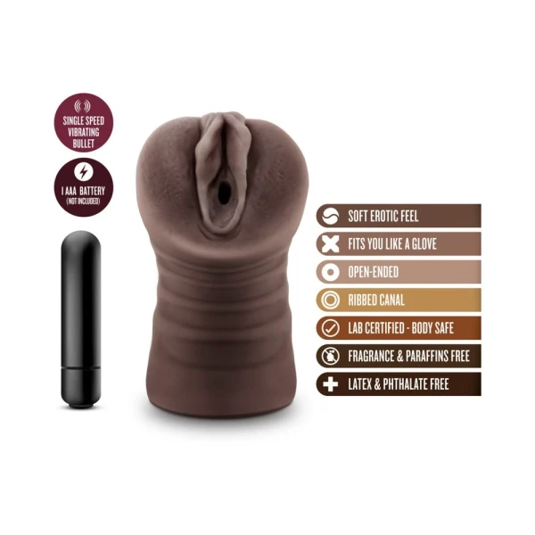 Hot Chocolate Brianna Brown Vagina Stroker — image 14 of 15