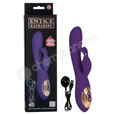 Entice Purple Katharine Rabbit Vibrator