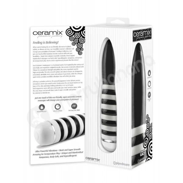 Ceramix No 12 Black Vibrator