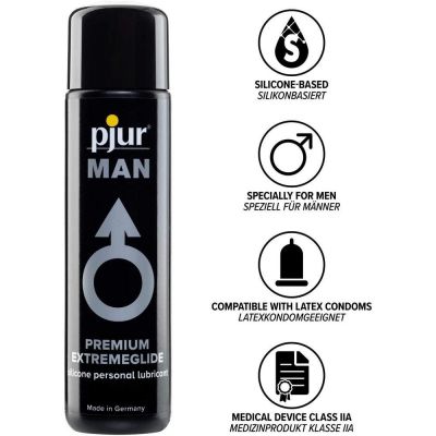 Pjur Man Extremeglide Silicone Based Lube 250ml 8 5oz