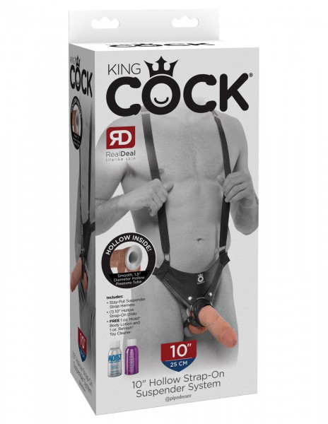 10'' Hollow Strap-On System