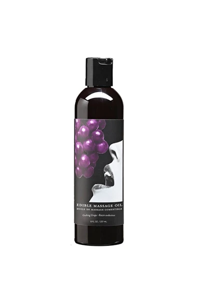 Earthly Body Grape Edible Massage Oil