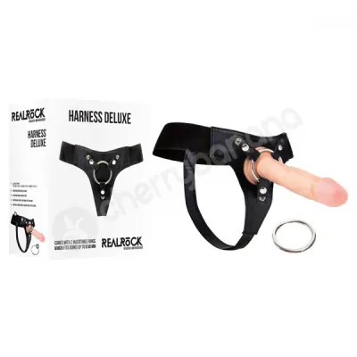 Realrock Black Harness Deluxe