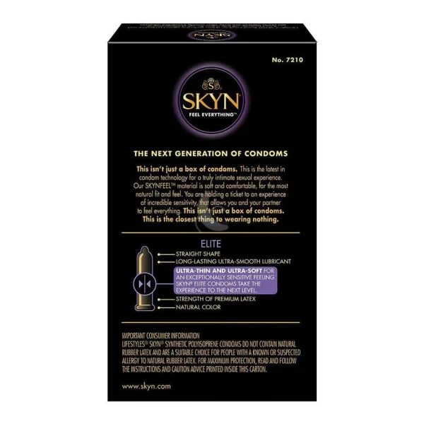 LifeStyles SKYN Elite Condoms | Latex-Free