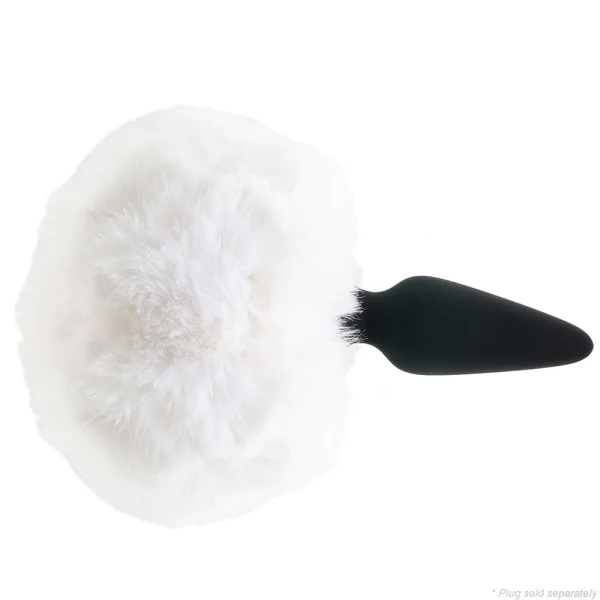 Tailz Snap-On Interchangeable White Bunny Tail