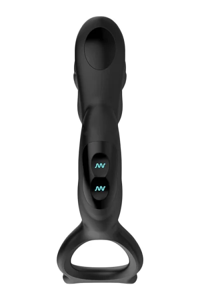 Nexus SIMUL8 Dual Motor Vibrating Prostate Massager with attached Cock Rings