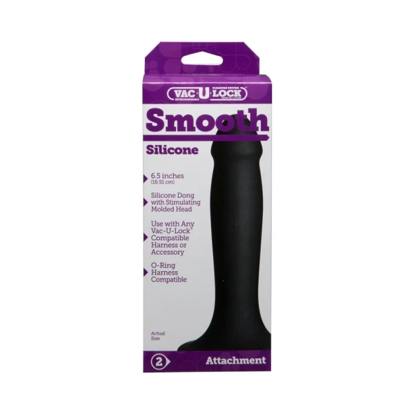 Vac-U-Lock Smooth Silicone Dong — image 10 of 10