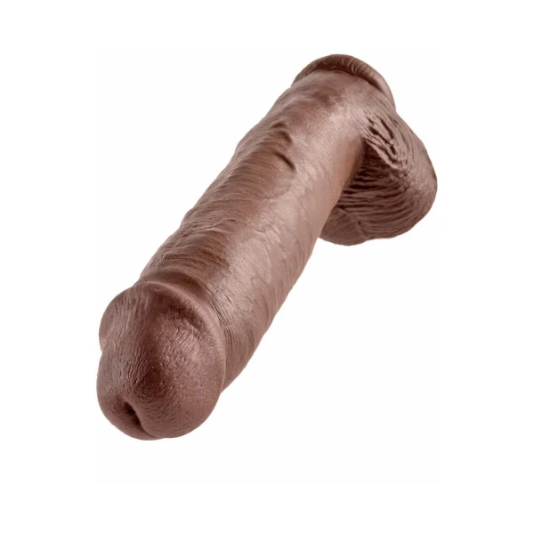 King Cock 11" Cock - Brown