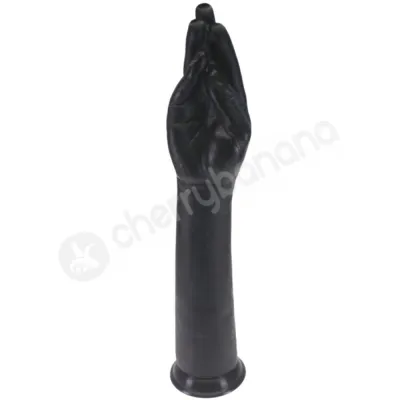 Xmen The Hand Black Fisting Dildo With Suction Cup Base