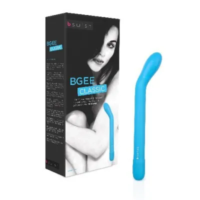 Bgee G Spot Curved Massager 7 Inch Aqua