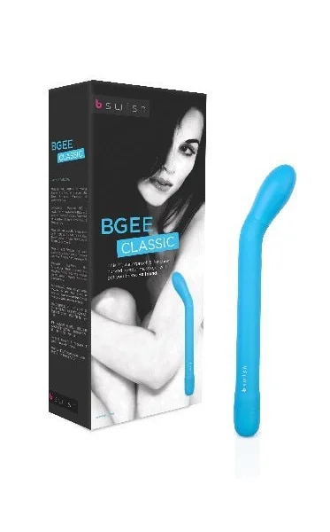 Bgee G Spot Curved Massager 7 Inch Aqua