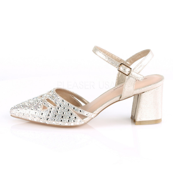 2 3/4 inches Block Heel Ankle Strap Pump — image 11 of 16