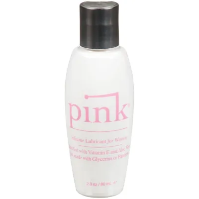 Pink Silicone Lubricant 2 8 Oz 80 ml
