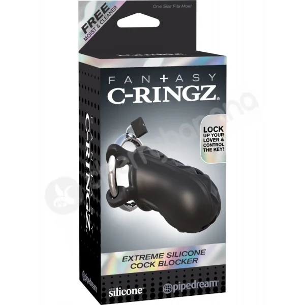Fantasy C-Ringz Extreme Silicone Cock Blocker