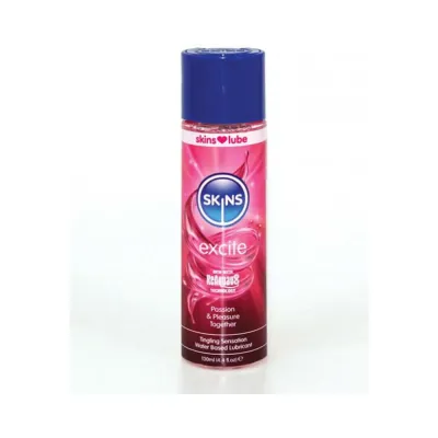 Skins Excite Tingling Water based Lubricant 4 Oz