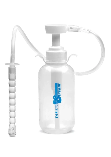 Pump Action Enema Bottle With Nozzle