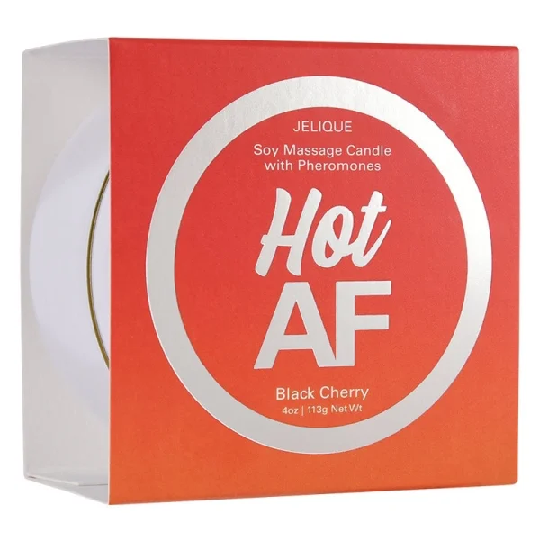 Jelique Hot AF Black Cherry Massage Candle