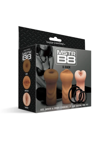 MSTR B8 Six Pack - 3 Piece Stroker Kit — image 6 of 6