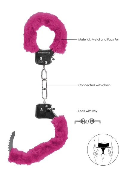Ouch! - Pleasure Furry Handcuffs