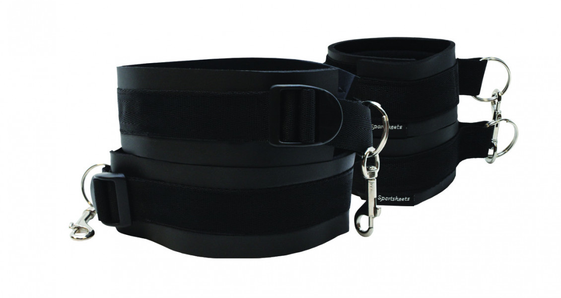 Sportsheets Thigh and Wrist Cuffs — image 2 of 6