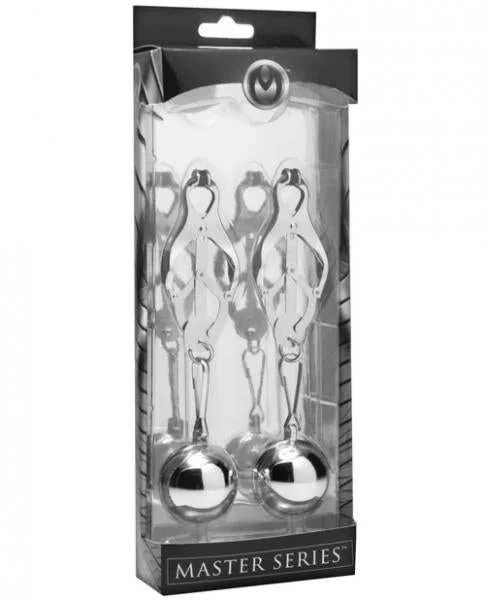 Deviant Monarch Weighted Nipple Clamps