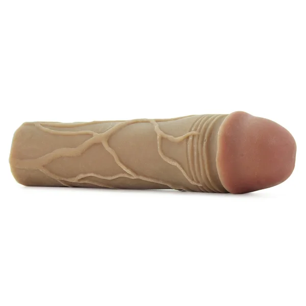Fantasy X-Tension Mega 2-Inch Penis Extension Sleeve - Brown